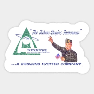 YOYODYNE An Excited Growing Company Sticker